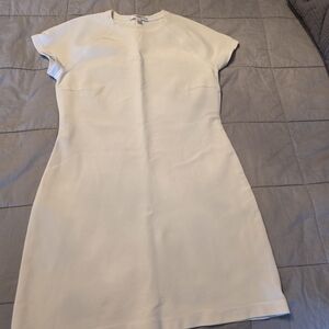 Isaac Mizrahi Elegant White Mini Dress